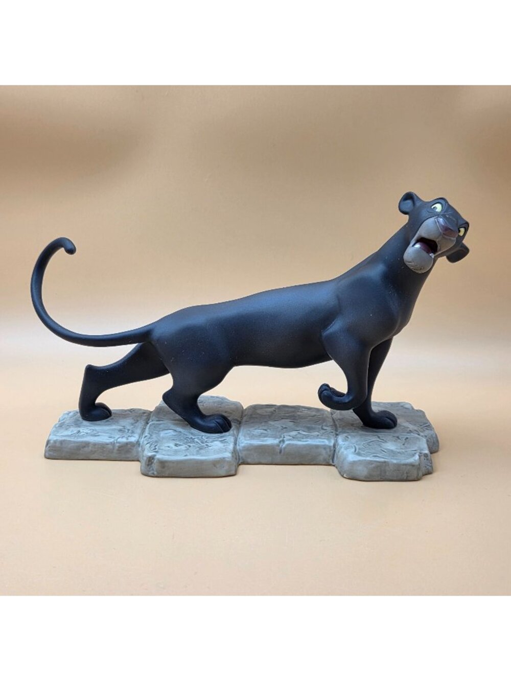 WDCC Jungle Book 30th Anniversary Mowglis Protector Bagheera Figurine COA